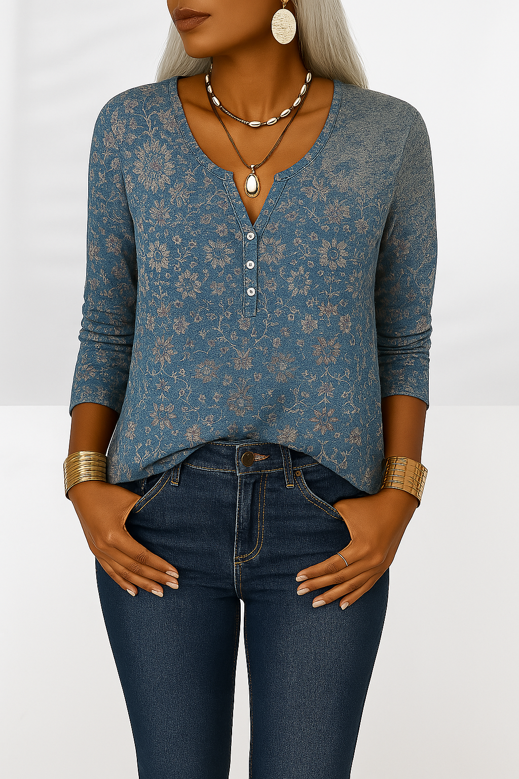 Chemisier Femme Bohème Chic 1