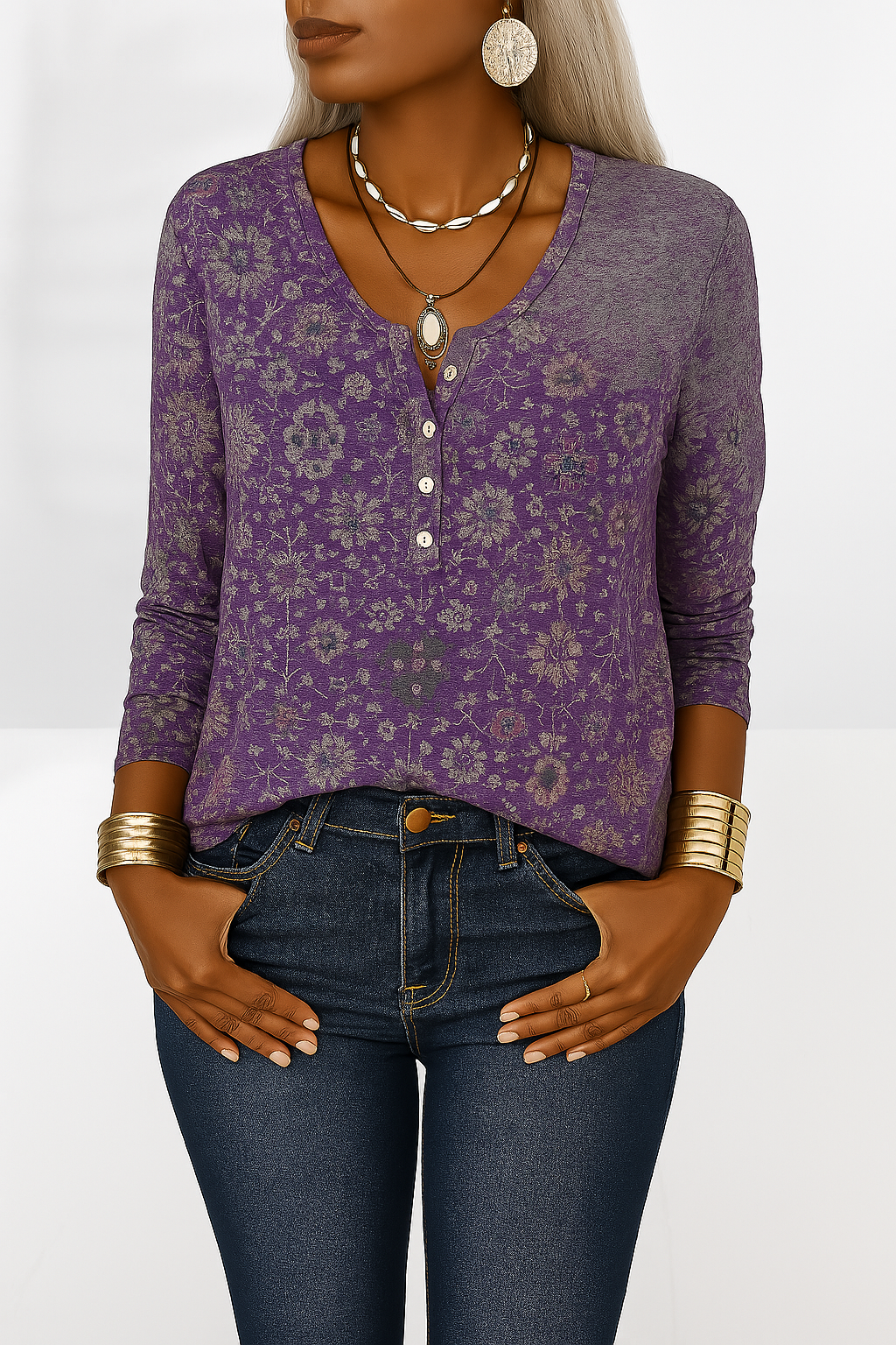Chemisier Femme Bohème Chic 2