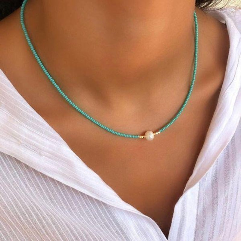 Collier de Perles Classique pour Femme 0