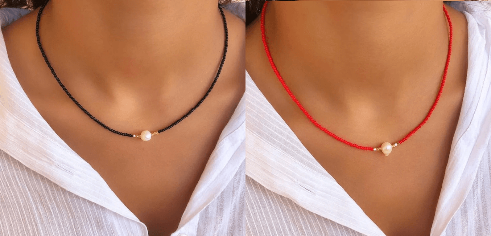Collier de Perles Classique pour Femme 5