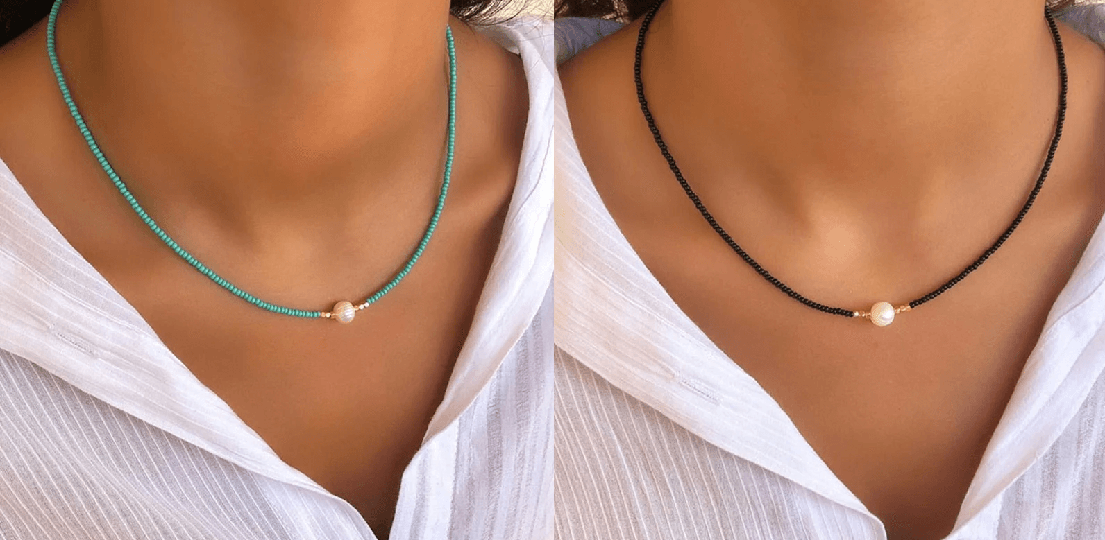 Collier de Perles Classique pour Femme 8