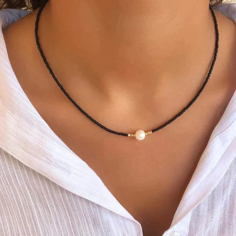 Collier de Perles Classique pour Femme 9