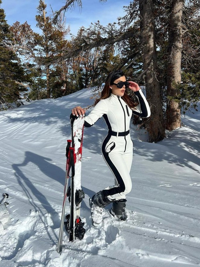 Combinaison De Ski Femme Tendance Ajustée 0