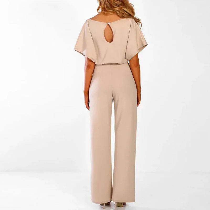 Combinaison Femme Ceinturée Chic 1