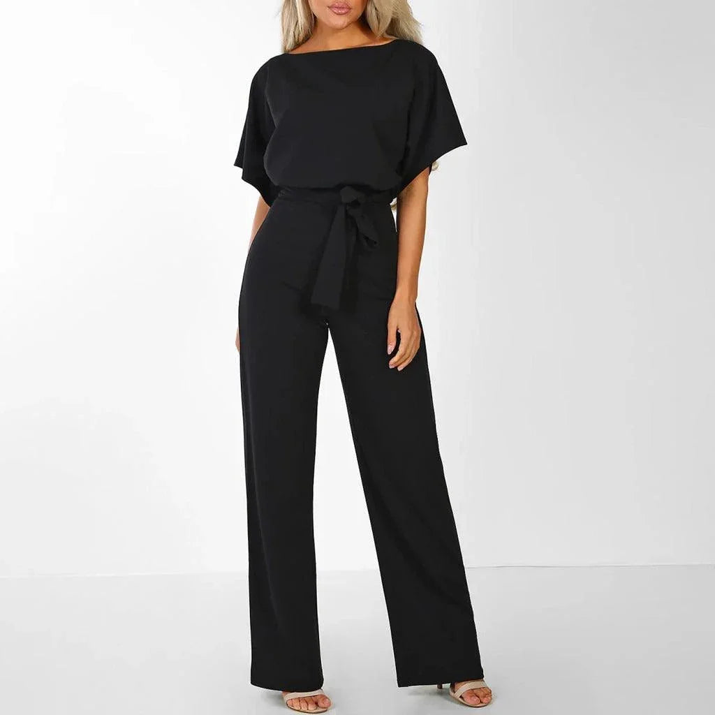 Combinaison Femme Ceinturée Chic 2