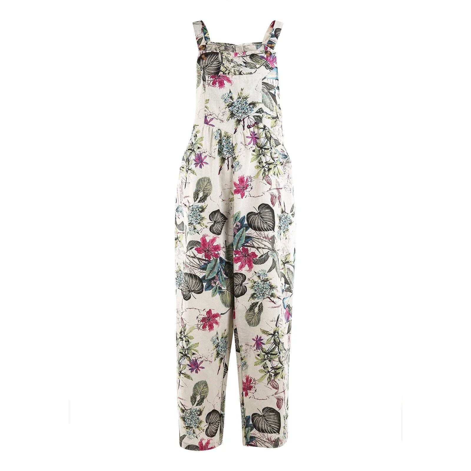 Combinaison Femme Décontractée Imprimé Floral 1