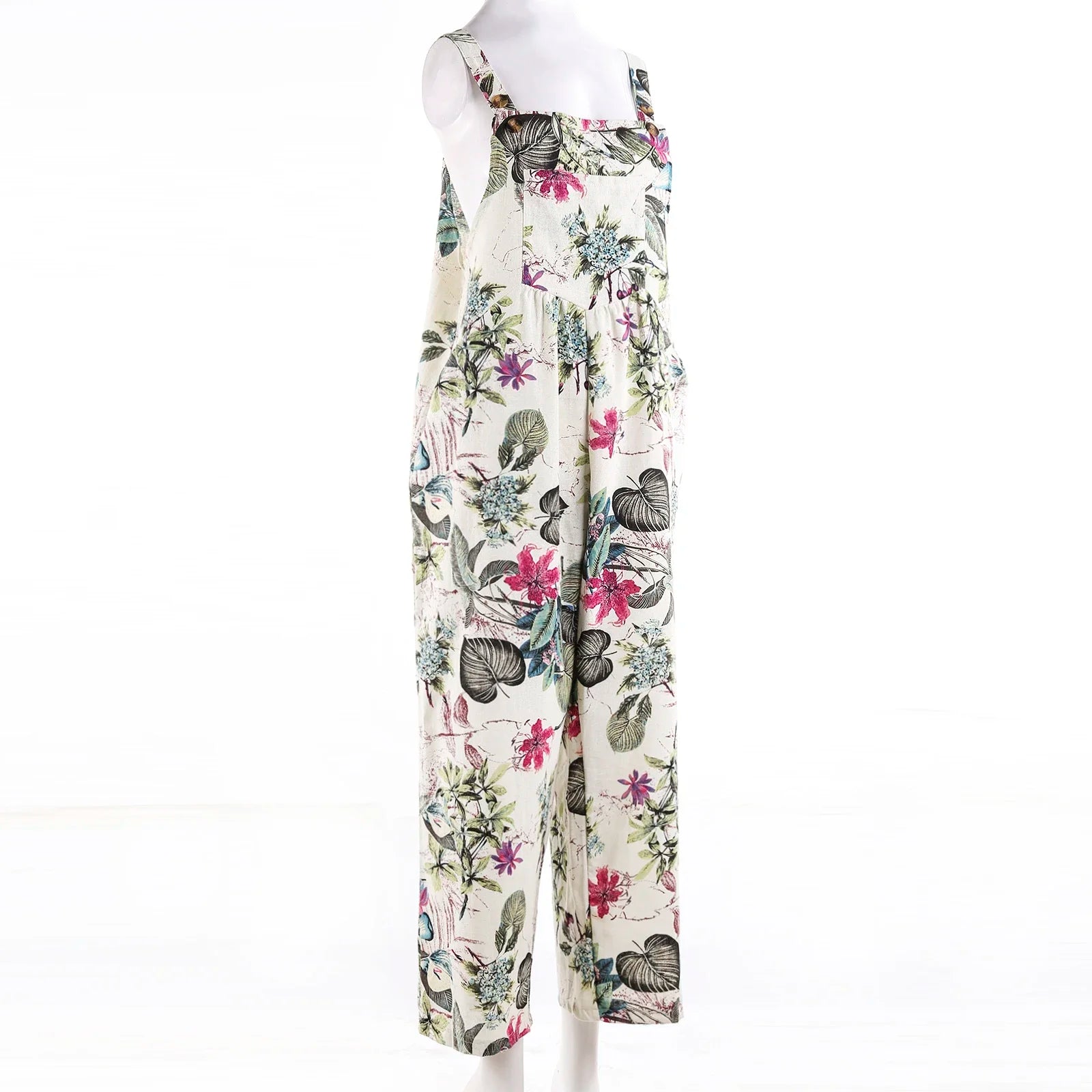 Combinaison Femme Décontractée Imprimé Floral 2