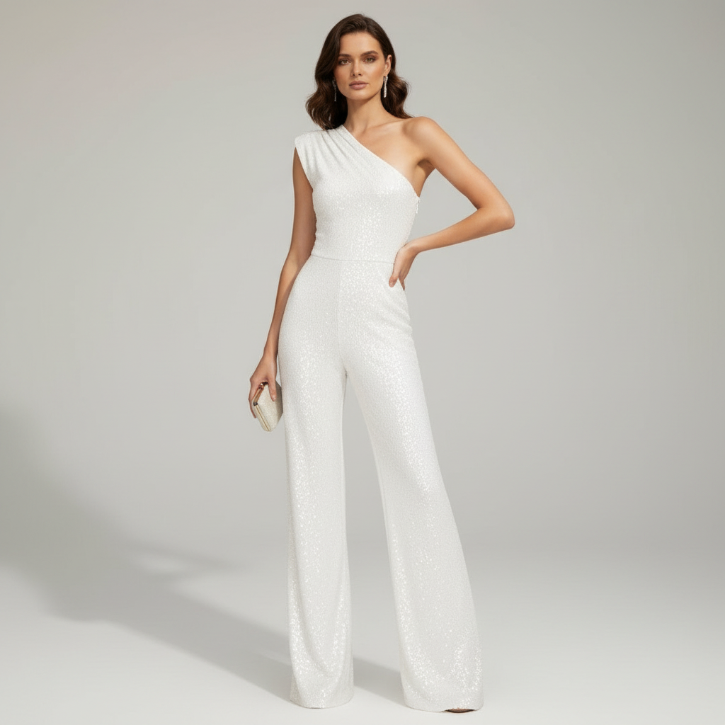Combinaison Femme Élégante à Paillettes 6