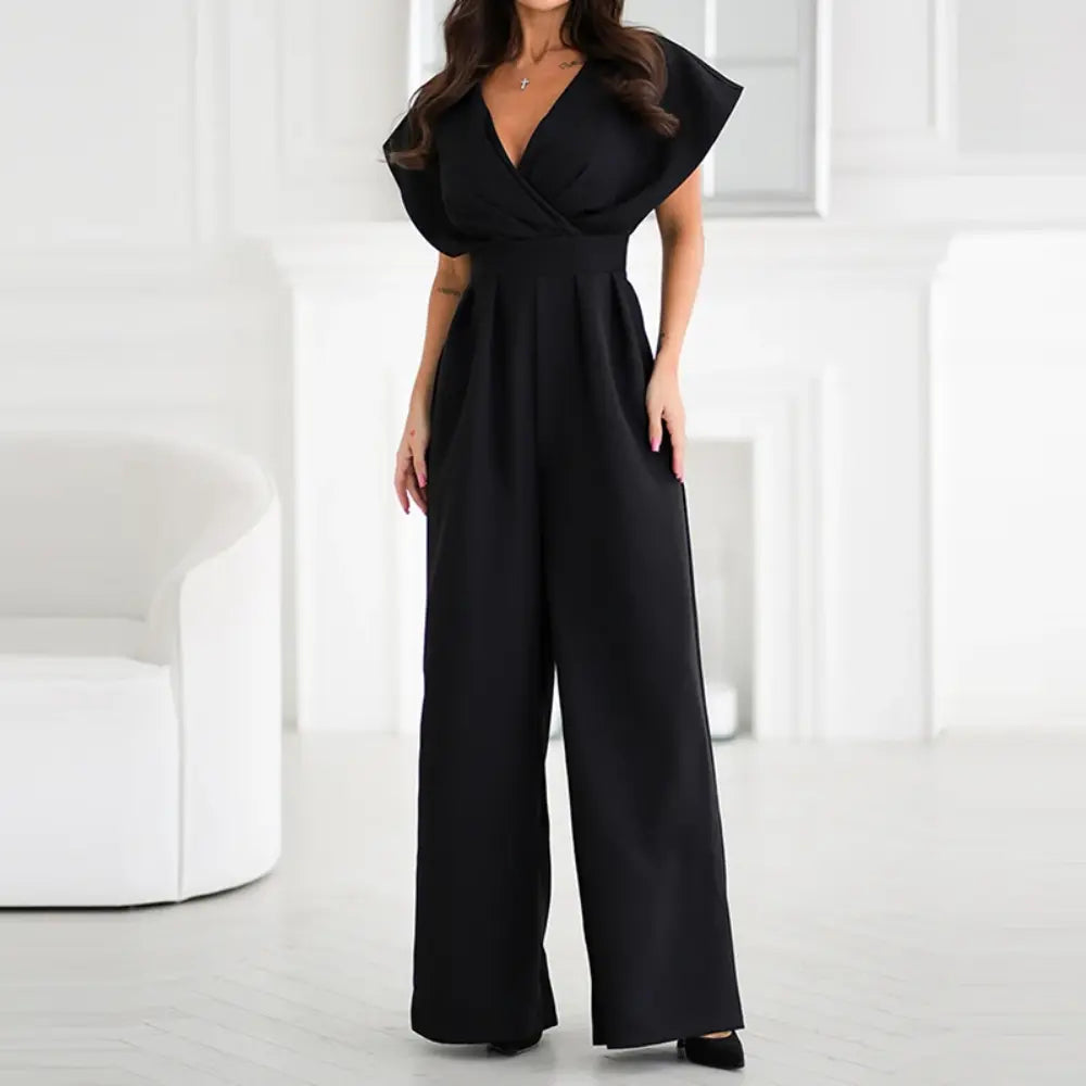 Combinaison Femme Jambes Larges Chic 1