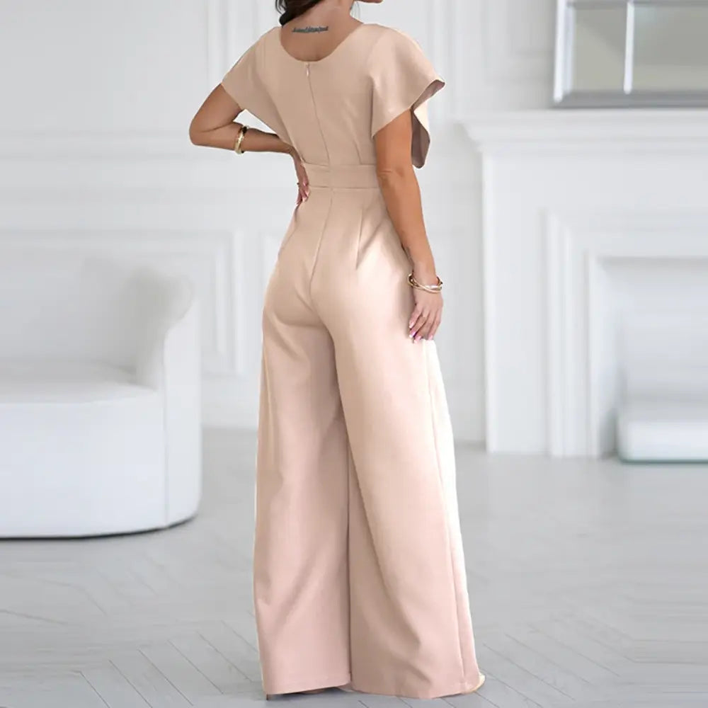 Combinaison Femme Jambes Larges Chic 6