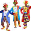 Costume Homme Clown Amusant Body Joker pour Spectacle et Halloween 1