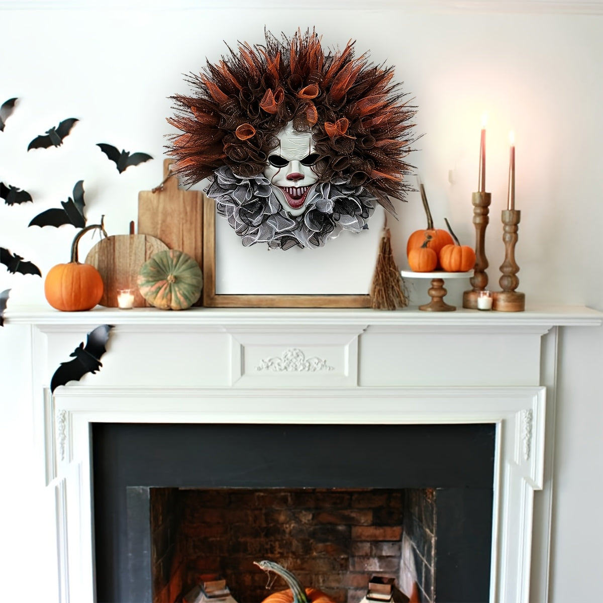 Couronne de Clown Hanté pour Halloween 1
