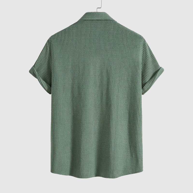 Ensemble Décontracté pour Homme avec Chemise et Short 6
