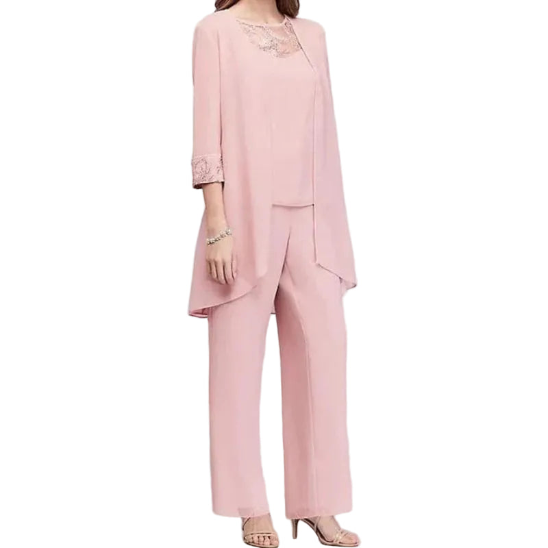 Ensemble Pantalon Trois Pièces Printemps pour Femmes 0