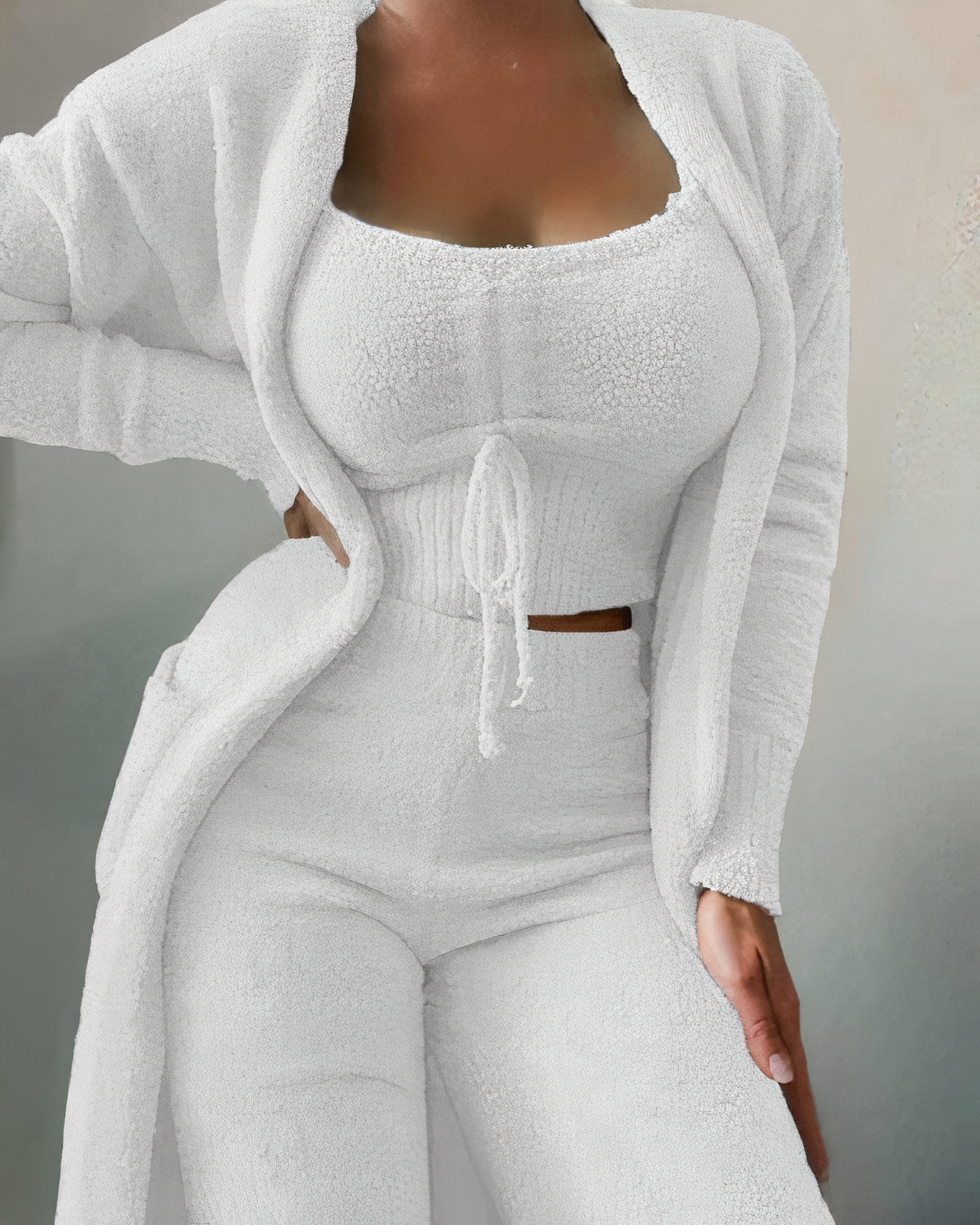 Ensemble Pyjama Hiver 3 Pièces Chic 0