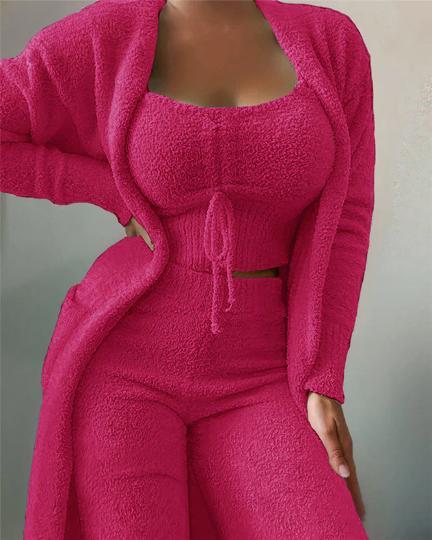 Ensemble Pyjama Hiver 3 Pièces Chic 2