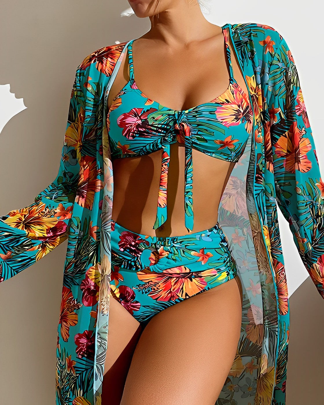 Ensemble de Bikini Femme Valeska Style Été 3