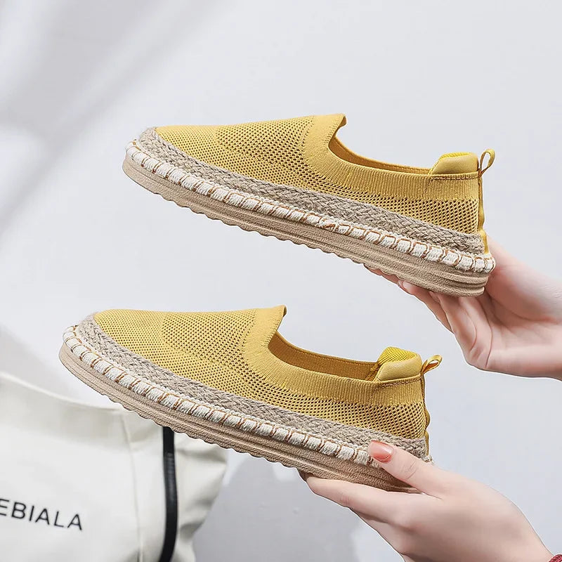 Espadrilles Femme en Tricot Moderne 0
