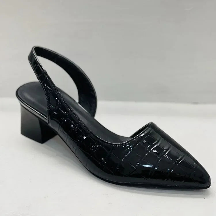 Femmes Escarpins à Talons Blocs Chic 4