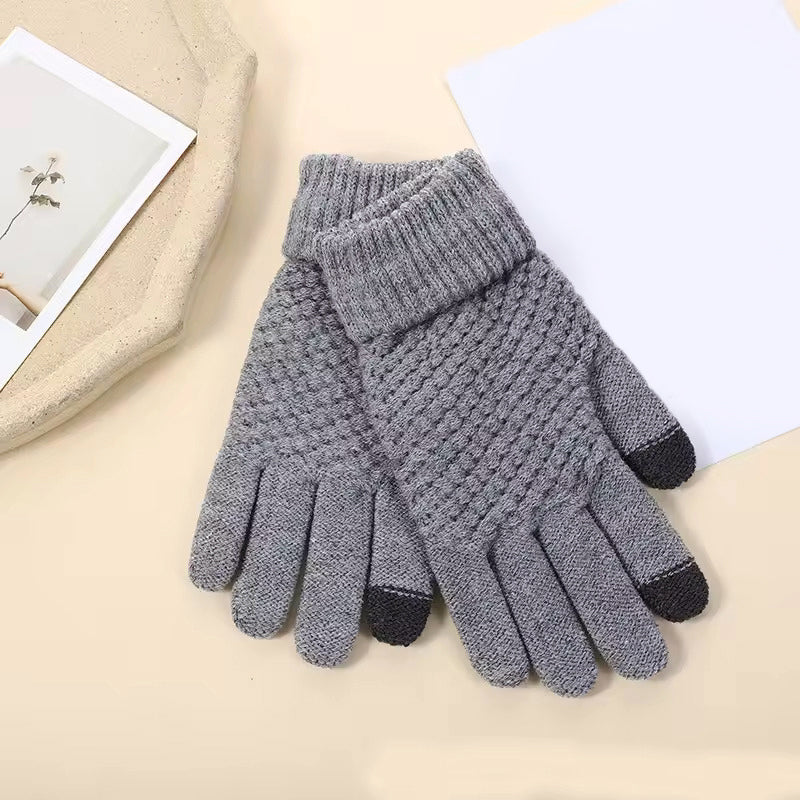 Gants d'Hiver Tricot Écran Tactile Unisexe 4