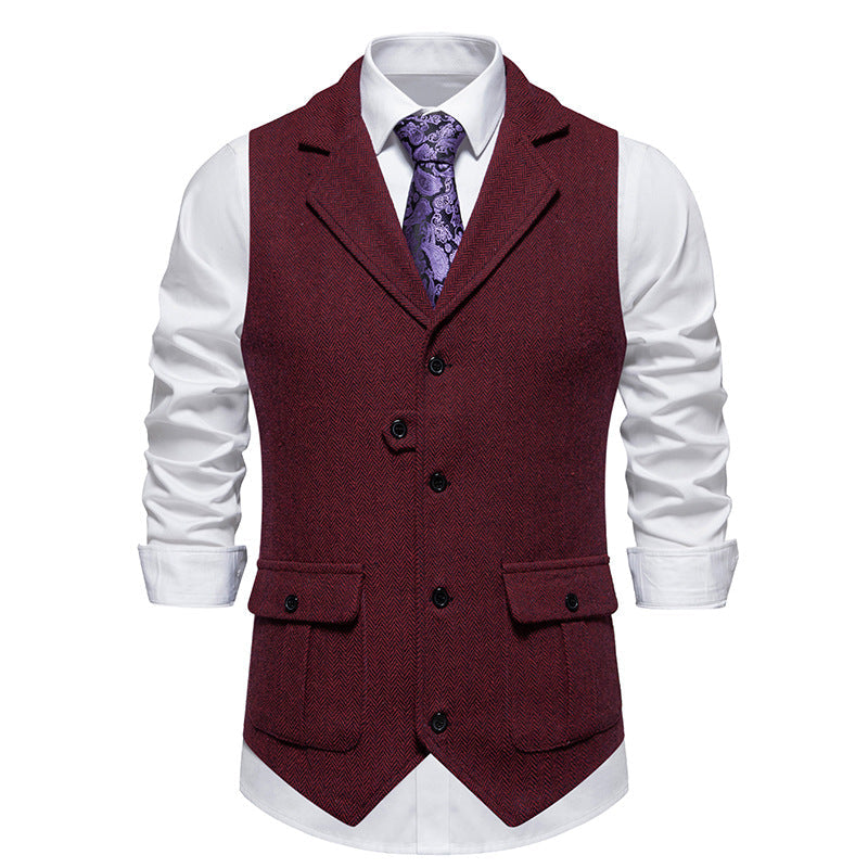 Gilet Pour Homme Décontracté Classique 4