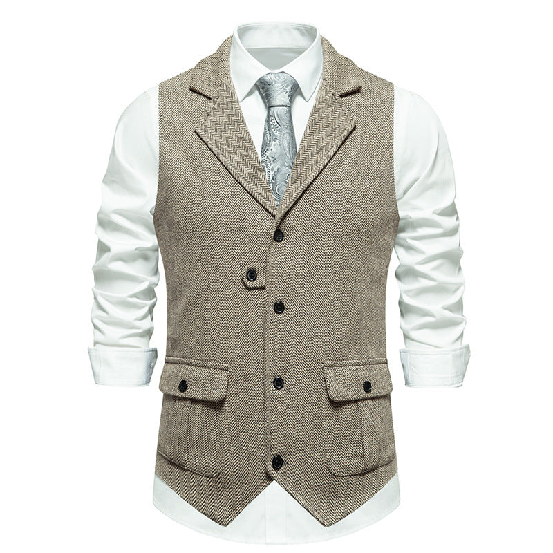 Gilet Pour Homme Décontracté Classique 7