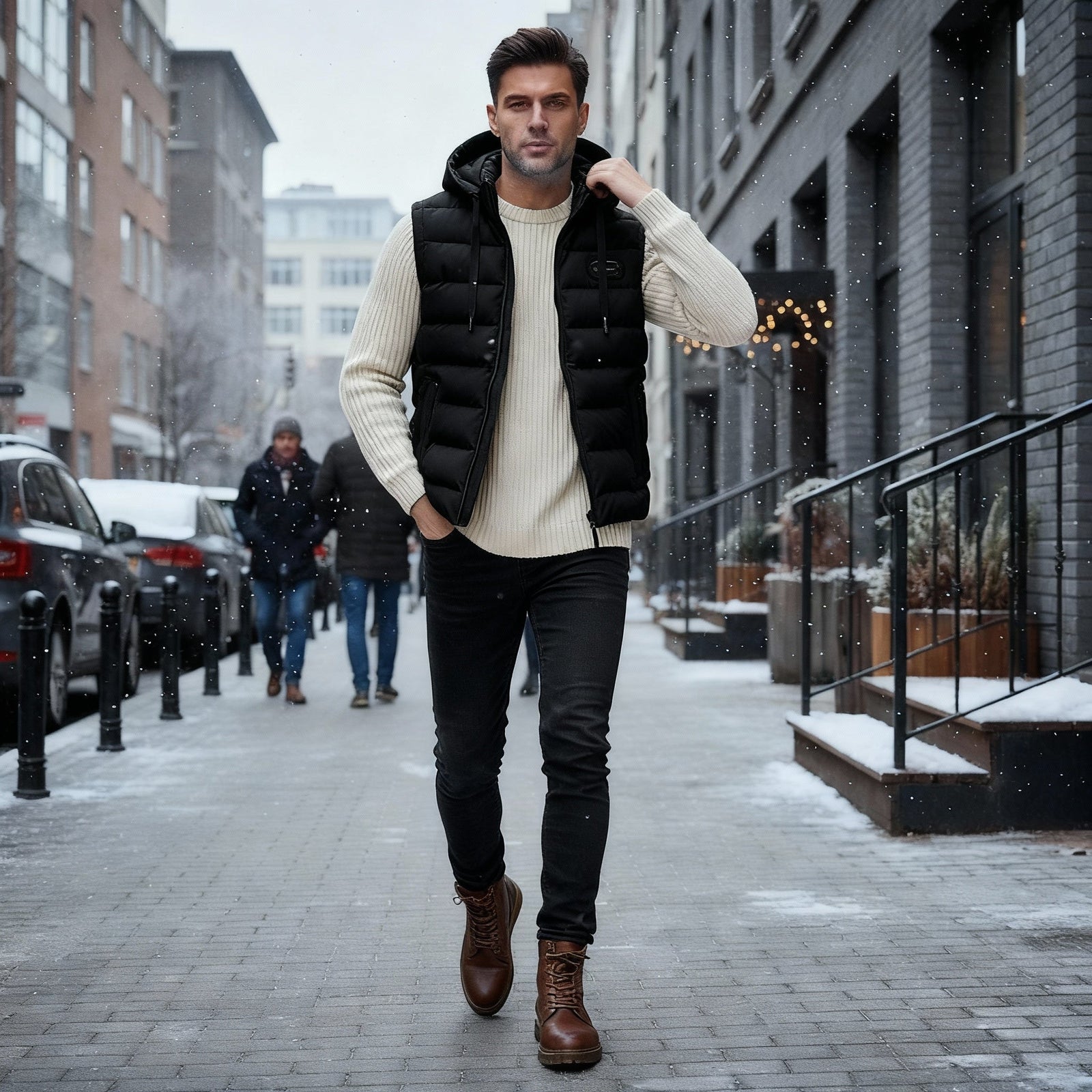 Gilet d'Hiver Femme Décontracté 3