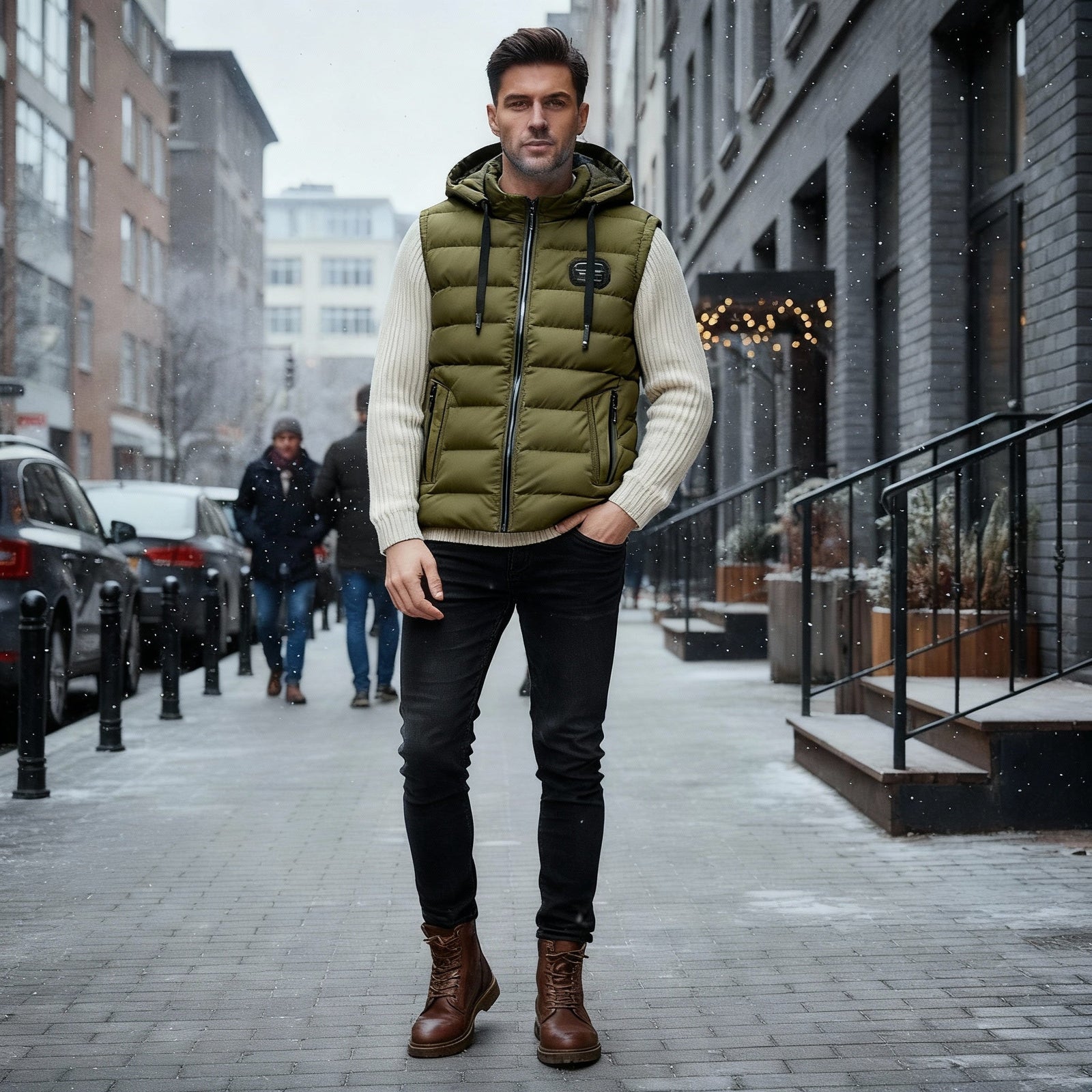 Gilet d'Hiver Femme Décontracté 5