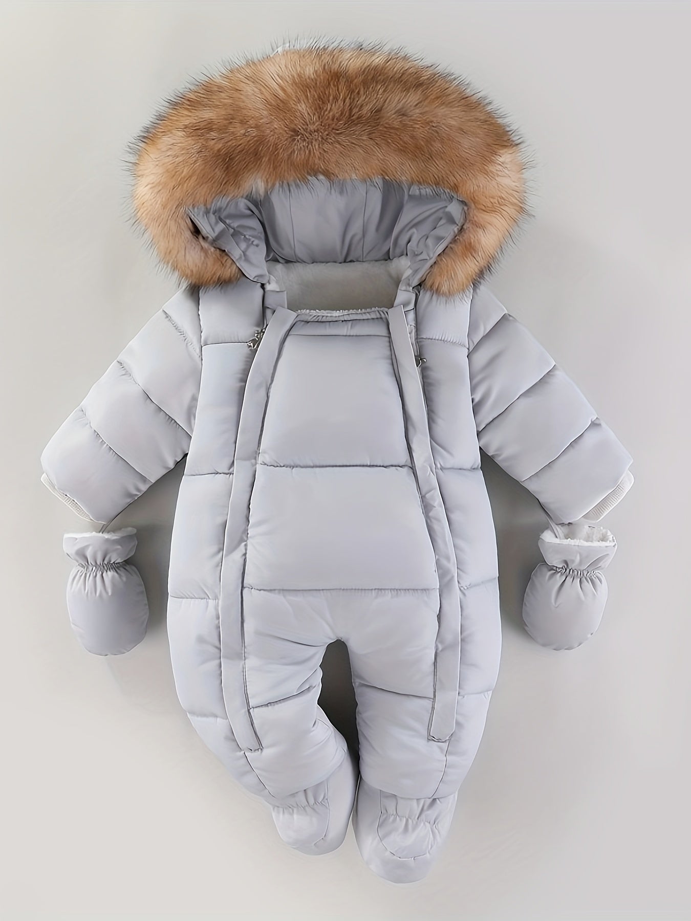 Grenouillère pour Bébé avec Capuche Pratique 2