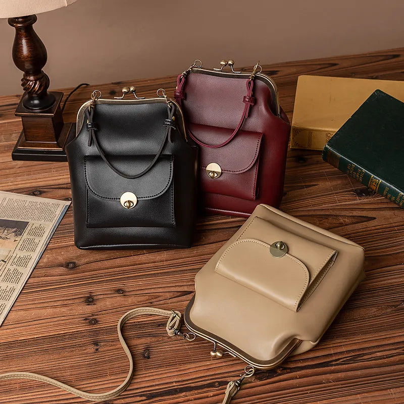 Sac à Bandoulière Élégant en Cuir Artificiel 4