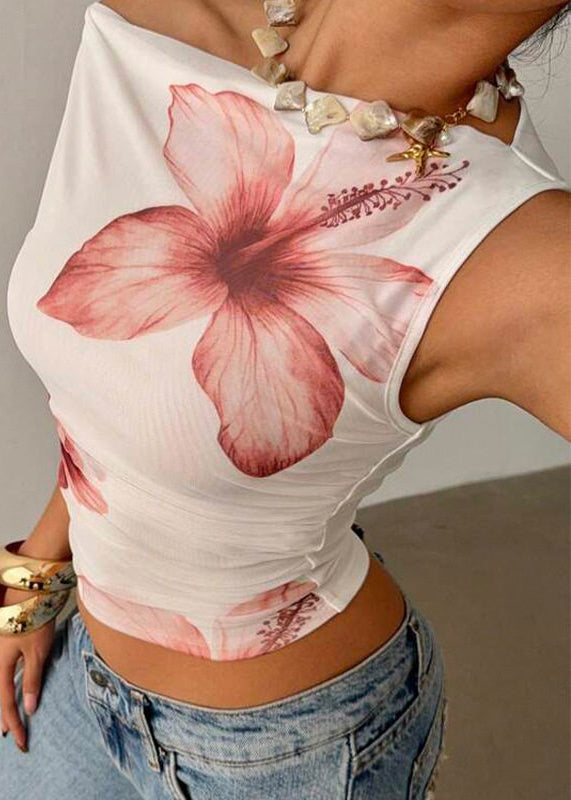 Haut Femme Moderne à Col Oblique 2