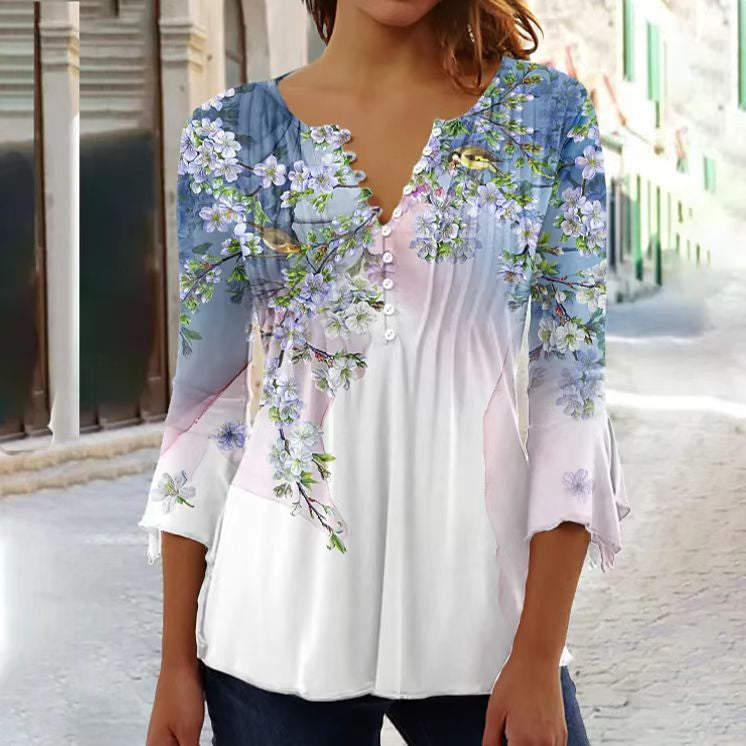 Haut pour Femmes Élégant en Coton 7