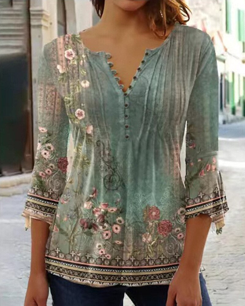 Haut pour Femmes Élégant en Coton 9