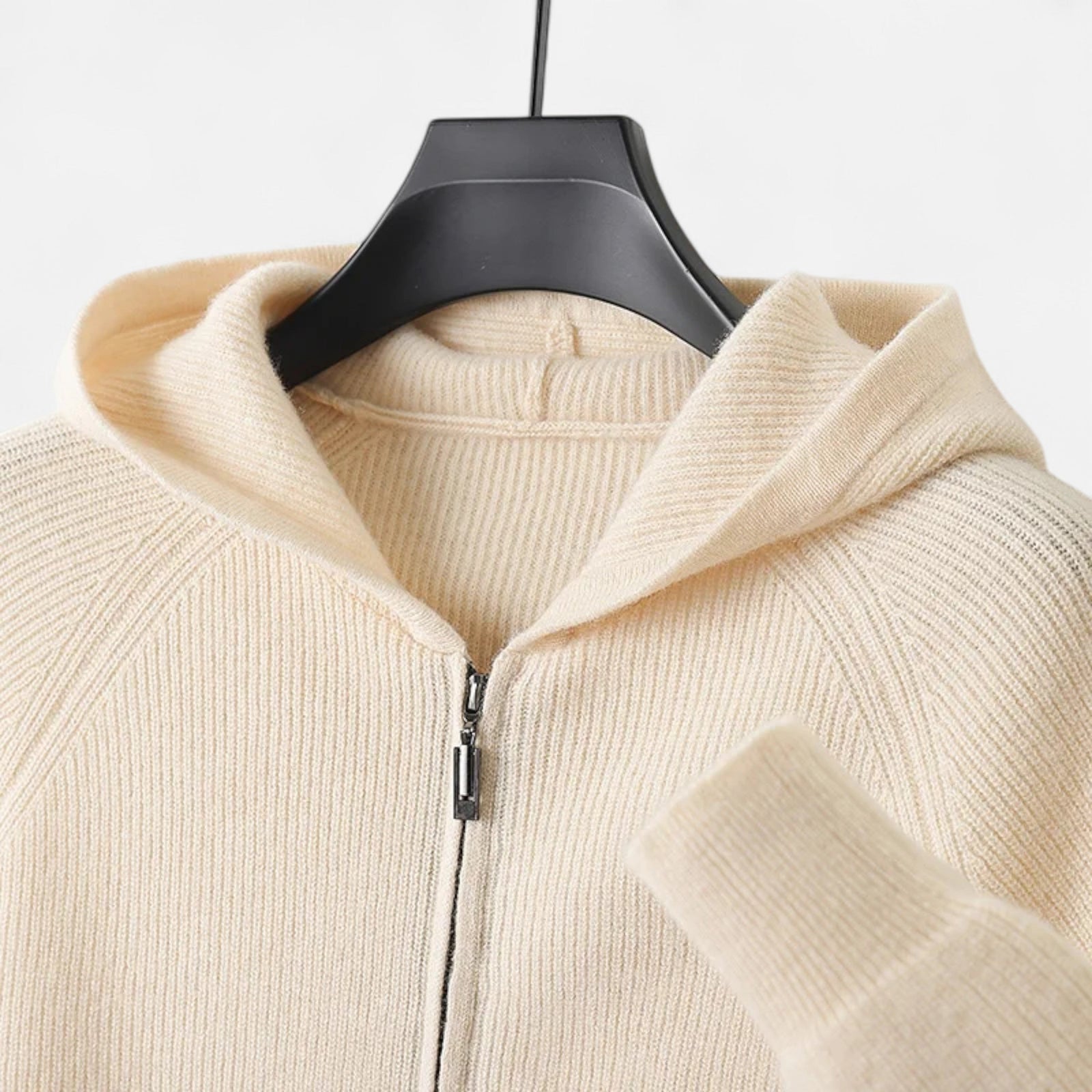 Homme Cardigan à Capuche Zippé 8