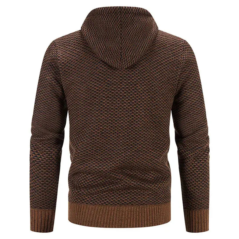 Homme Pull à Capuche Confortable 2