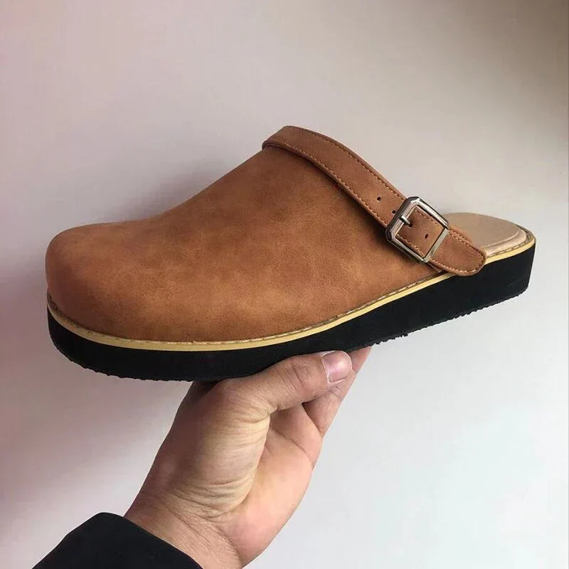 Hommes Sabots Pantoufles Chic 4