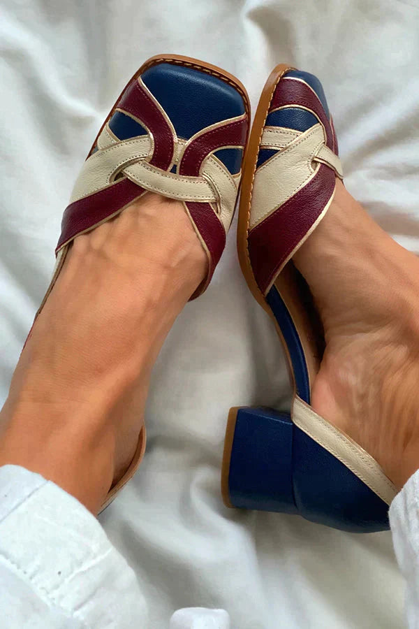 Variant image for Escarpins Femme Élégants en Matériaux Durables à Talons Moyen-8