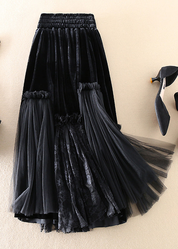 Jupe en Tulle Patchwork pour Femme 1
