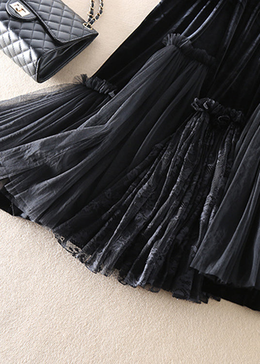 Jupe en Tulle Patchwork pour Femme 3