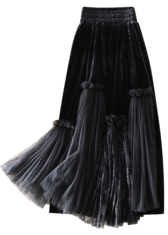 Jupe en Tulle Patchwork pour Femme 4
