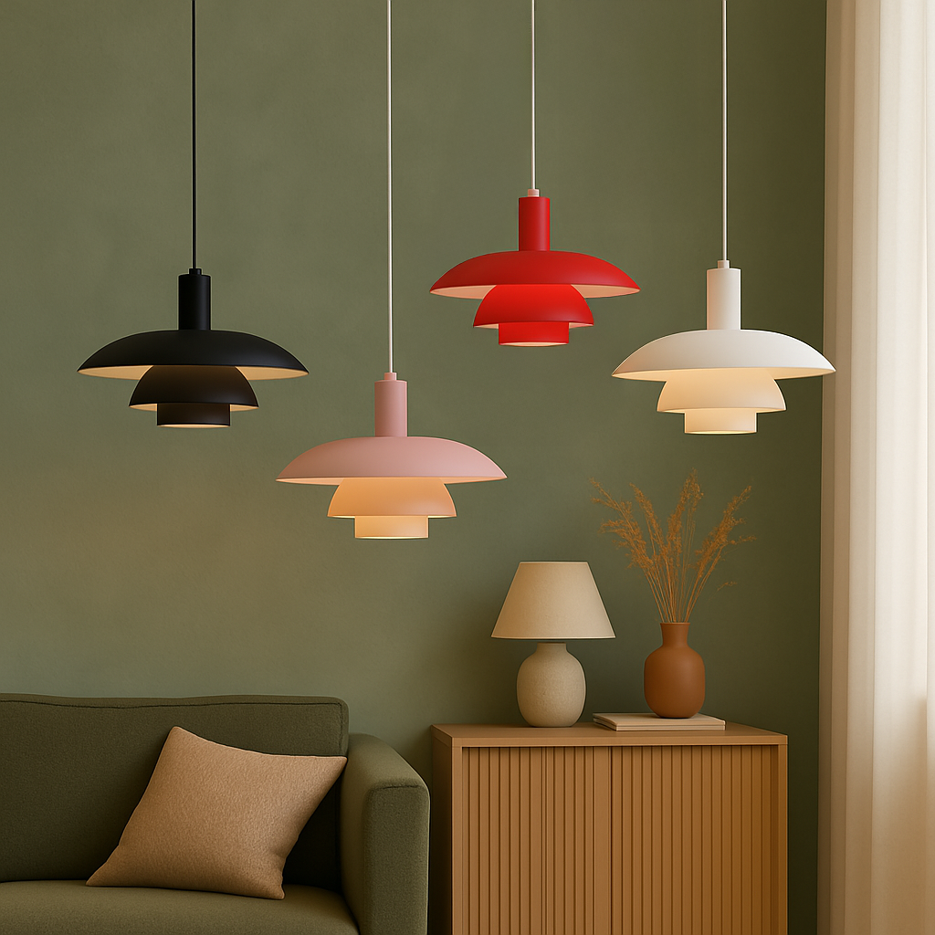 Lampe à Suspension Danoise Design 5