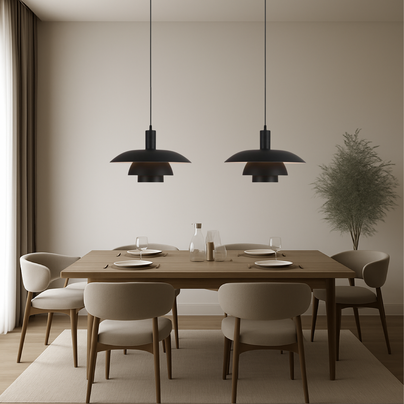 Lampe à Suspension Danoise Design 7