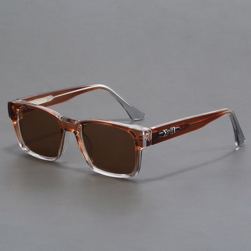 Lunette de Soleil Homme Rectangulaire Urbaine avec Protection UV400 2