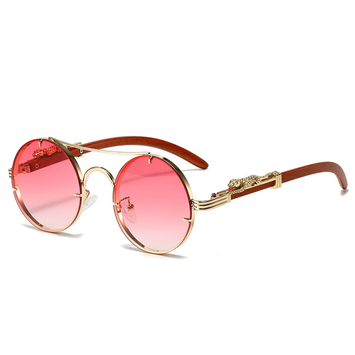 Lunettes Rondes Femmes Design Moderne 3