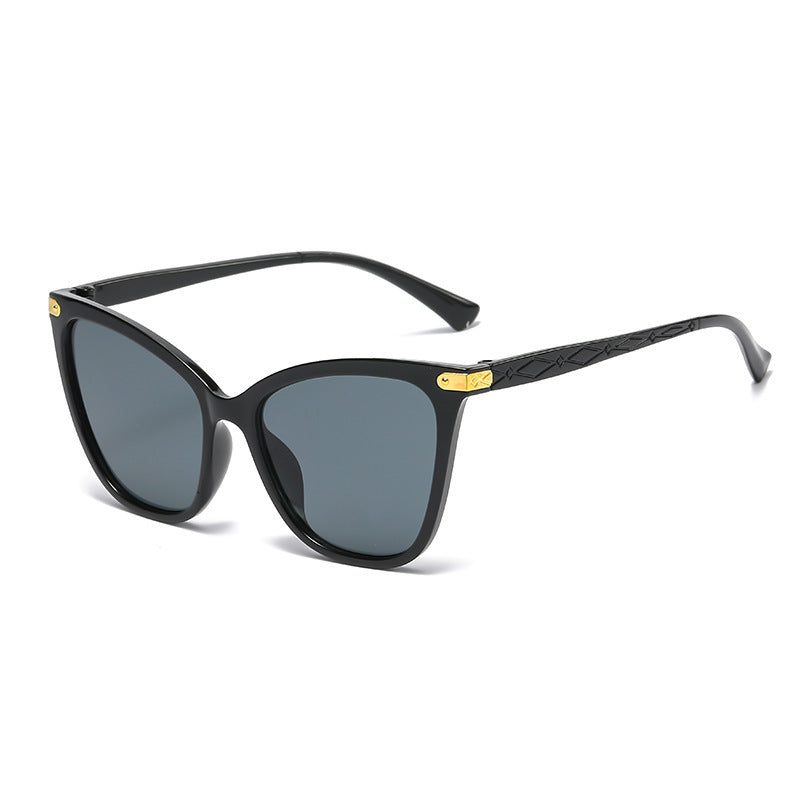 Lunettes de Soleil Femme Œil de Chat Tendance avec Protection UV 5