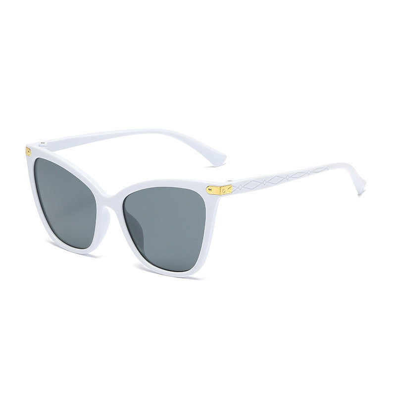 Lunettes de Soleil Femme Œil de Chat Tendance avec Protection UV 8