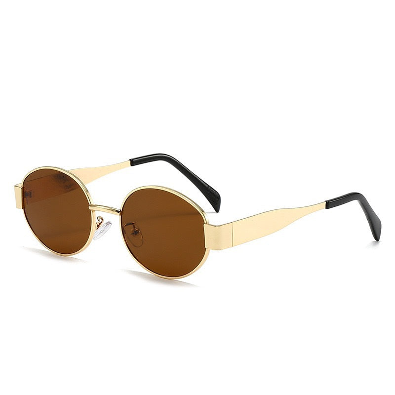 Lunettes de Soleil Femme Ovales Design Élégant 10