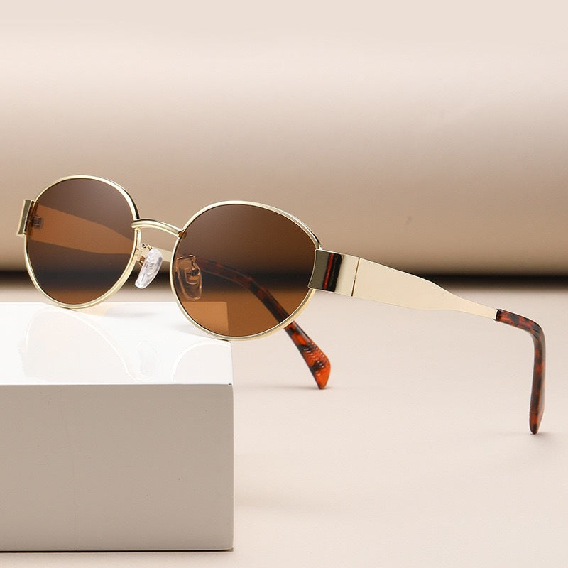 Lunettes de Soleil Femme Ovales Design Élégant 3