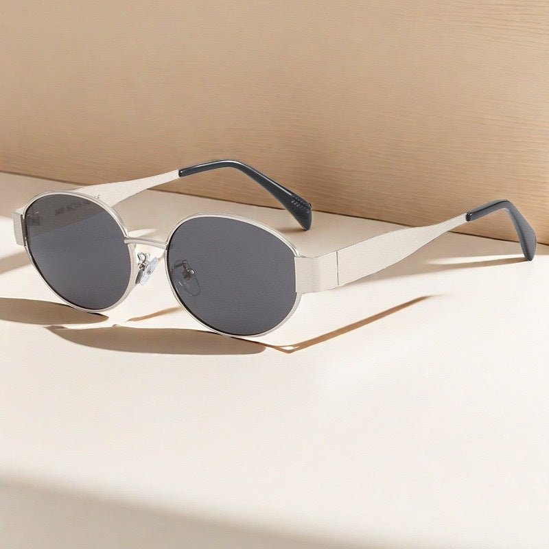 Lunettes de Soleil Femme Ovales Design Élégant 4