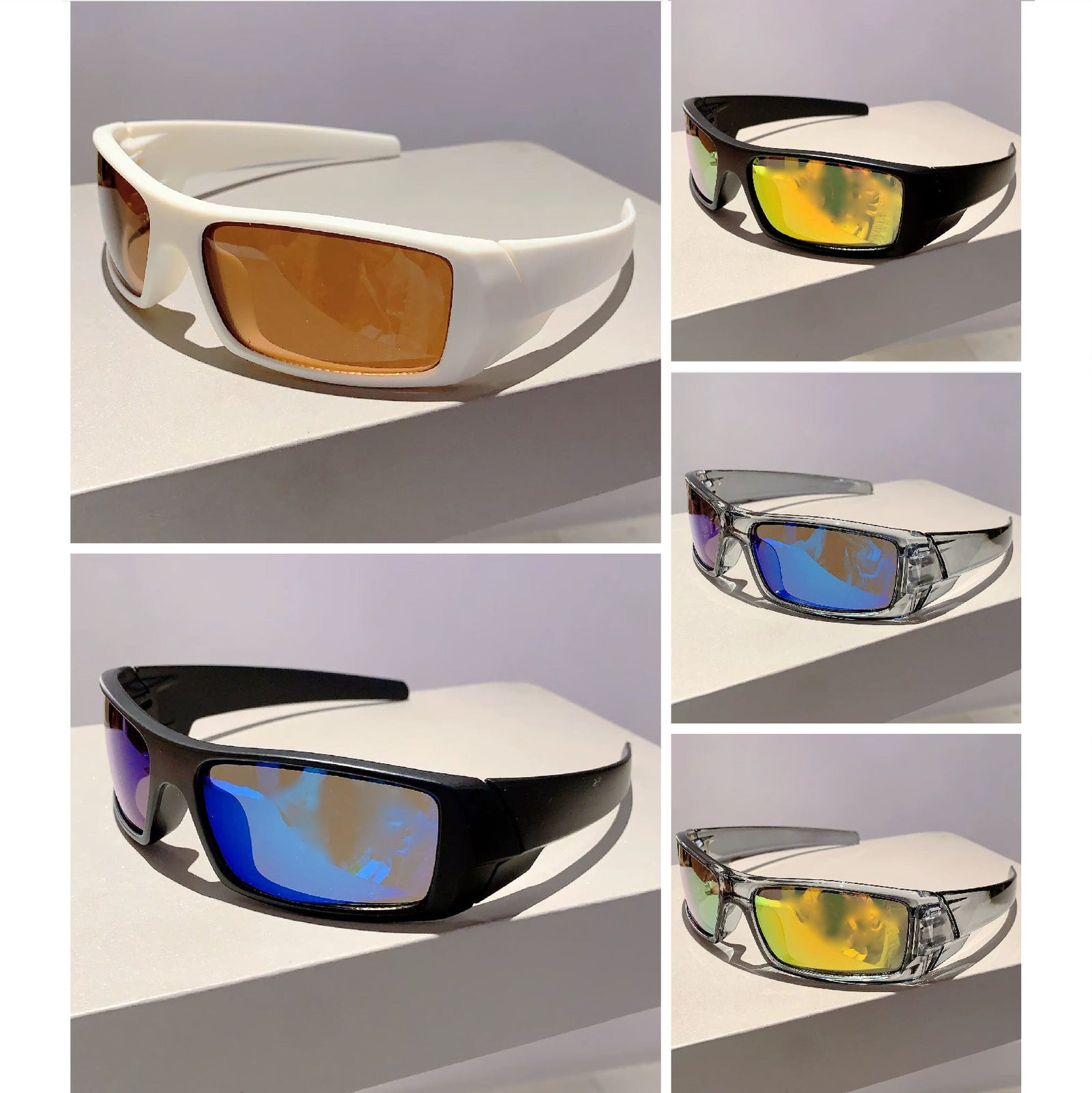 Lunettes de soleil pour hommes et femmes au style audacieux 5